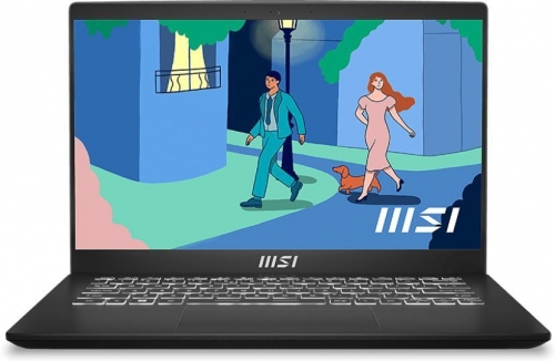 Купить Ноутбук MSI Modern 14 C5M-010XRU, 14&quot;,  IPS, AMD Ryzen 5 5625U, 512ГБ SSD,  AMD Radeon , черный   в E-mobi