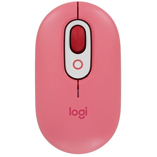 Купить Мышь беспроводная Logitech POP Mouse [910-006419] розовый  в E-mobi