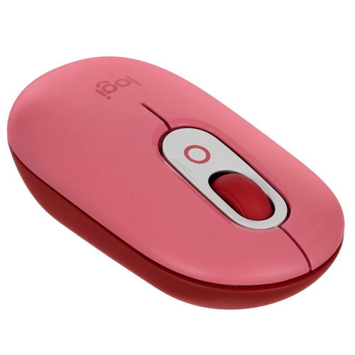 Купить Мышь беспроводная Logitech POP Mouse [910-006419] розовый  в E-mobi