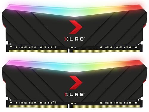 Купить Оперативная память PNY XLR8 RGB [MD16GK2D4320016XRGB] 16 ГБ  в E-mobi