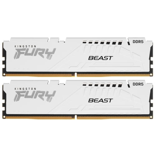 Купить Оперативная память Kingston FURY Beast White [KF552C40BWK2-32] 32 ГБ  в E-mobi