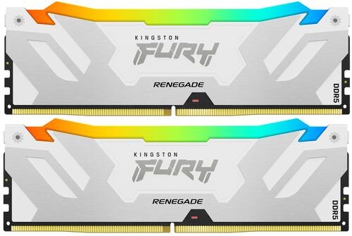 Купить Оперативная память Kingston Fury Renegade White RGB [KF560C32RWAK2-32] 32 ГБ  в E-mobi