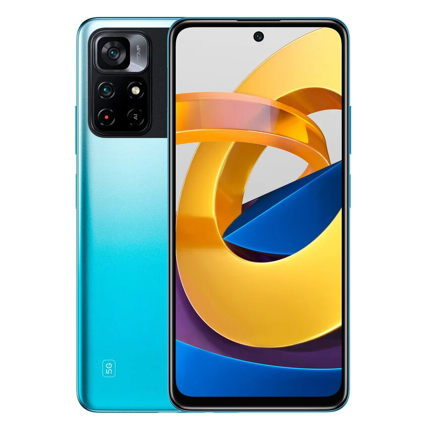 Купить Смартфон Xiaomi Poco M4 Pro 5G 4/64GB Blue  в E-mobi