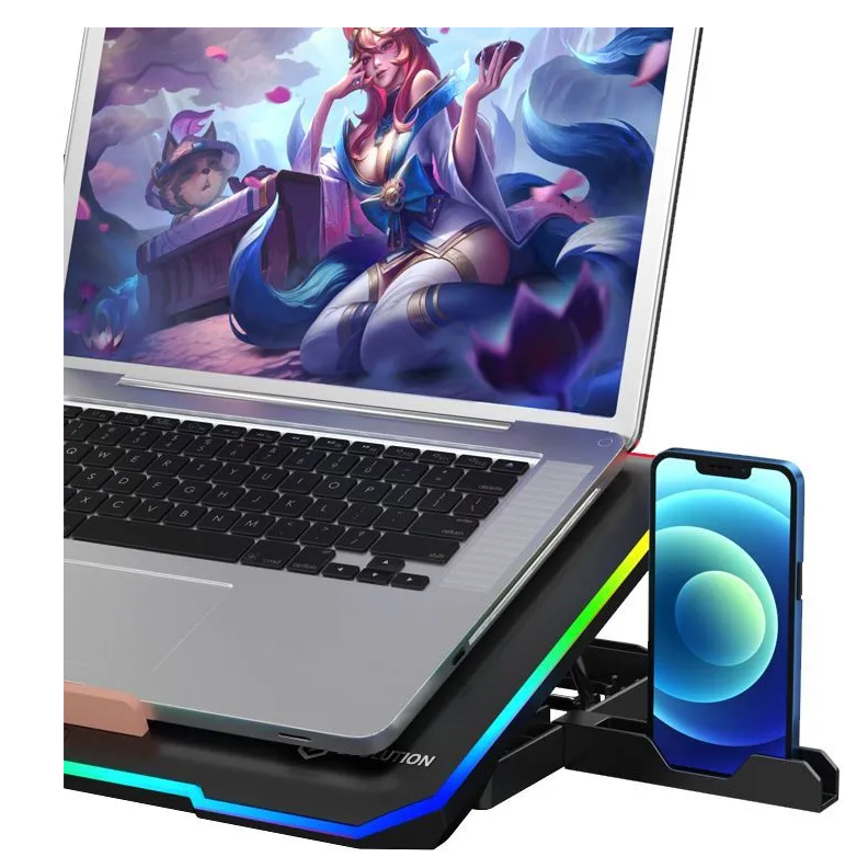 Купить Подставка для ноутбука EVOLUTION LCS-03 RGB  в E-mobi