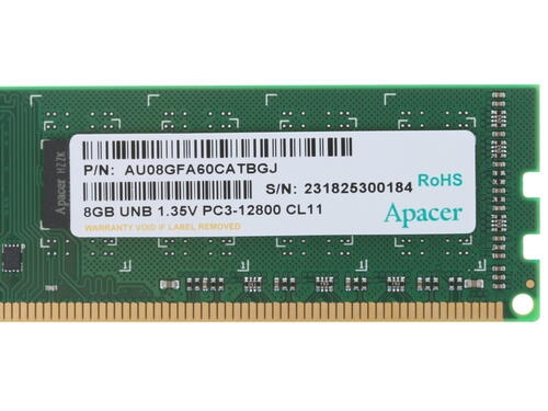 Купить Оперативная память Apacer [DG.08G2K.KAM] 8 ГБ  в E-mobi