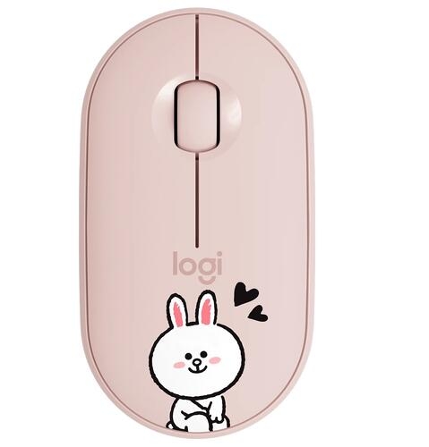 Купить Мышь беспроводная Logitech Pebble M350 [910-005782] розовый  в E-mobi