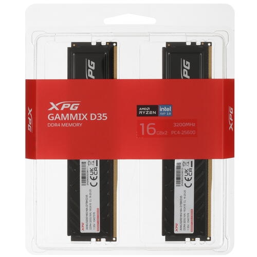 Купить Оперативная память ADATA XPG GAMMIX D35 [AX4U320016G16A-DTBKD35] 32 ГБ  в E-mobi