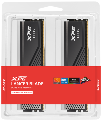 Купить Оперативная память ADATA XPG Lancer Blade RGB [AX5U6000C3016G-DTLABRBK] 32 ГБ  в E-mobi