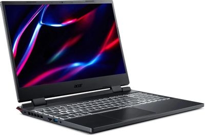 Купить Ноутбук игровой Acer Nitro 5 AN515-58-550W, 15.6&quot;,  IPS, Intel Core i5 12450H, 8-ядерный, 16ГБ DDR4, 1ТБ SSD,  NVIDIA GeForce  RTX 4050 для ноутбуков - 6 ГБ, черный   в E-mobi