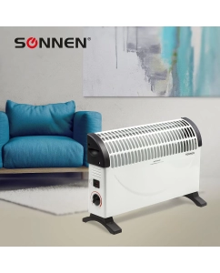 Купить Обогреватель-конвектор электрический напольный Sonnen, 1500Вт, терморегулятор, 3 режима  в E-mobi