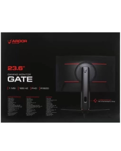 Купить 23.6" Монитор ARDOR GAMING GATE AF24H3 черный 165Hz 1920x1080 VA  в E-mobi