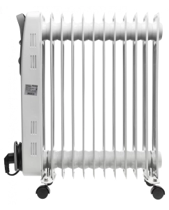 Купить Масляный радиатор Ресанта ОМ-12Н 67/3/9 белый  в E-mobi