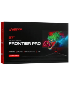 Купить 27" Монитор ARDOR GAMING FRONTIER PRO AF27H3 черный 240Hz 1920x1080 VA  в E-mobi