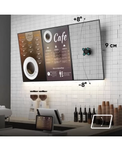 Купить Кронштейн для телевизора 10"-32" ONKRON R3 наклонно-поворотный, чёрный  в E-mobi