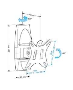 Купить Кронштейн для телевизора Holder LCDS-5003 Black  в E-mobi