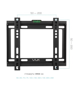 Купить Кронштейн для телевизора настенный фиксированный VLK TRENTO-35 15"-48" до 40 кг  в E-mobi
