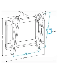 Купить Кронштейн для телевизора Holder LCD-T2609 Black  в E-mobi