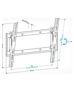 Купить Кронштейн для телевизора Holder LCD-T4609 Black  в E-mobi
