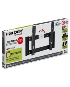 Купить Кронштейн для телевизора Holder LCD-T4608 Black  в E-mobi