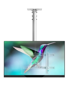 Купить Кронштейн для телевизора 32"-80" ONKRON N1L потолочный телескопический, белый  в E-mobi