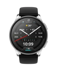 Купить Смарт-часы Amazfit Pop 3R серебристый/черный  в E-mobi