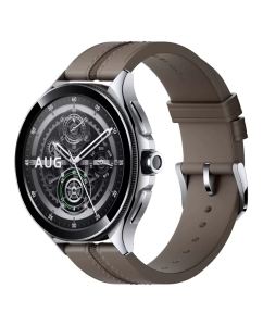 Купить Смарт-часы Xiaomi Watch 2 Pro LTE серебристый/коричневый (X47002)  в E-mobi