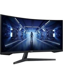 Купить 34" Монитор Samsung Odyssey G5 C34G55TWWI черный 165Hz 3440x1440 VA  в E-mobi