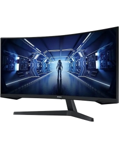 Купить 34" Монитор Samsung Odyssey G5 C34G55TWWI черный 165Hz 3440x1440 VA  в E-mobi