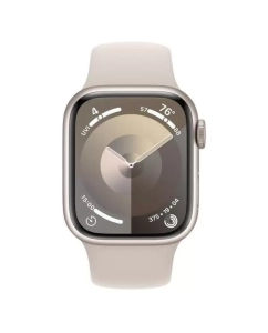 Купить Смарт-часы Apple Watch S9 GPS 41mm Starlight Aluminium Case with Starlight Sport Band S/M  в E-mobi