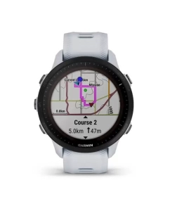 Купить Умные часы GARMIN FORERUNNER 955 Solar белые (010-02638-21)  в E-mobi