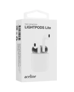 Купить Моно гарнитура TWS Aceline LightPods Lite белый  в E-mobi