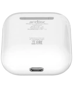 Купить Гарнитура TWS LightPods Basic белого цвета Aceline  в E-mobi