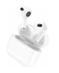 Купить Наушники Borofone BW13, TWS, вкладыши, Bluetooth 5.0, 30/300 мАч, сенсор, белые  в E-mobi