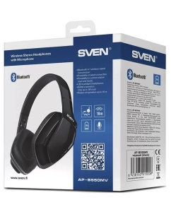 Купить Беспроводные наушники Sven AP-B550MV Black  в E-mobi