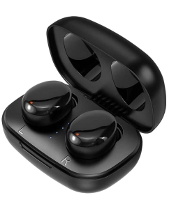Купить Наушники беспроводные Borofone BE35, вакуумные, TWS, микрофон, BT 5.0, 45/280 мАч,чёрные  в E-mobi