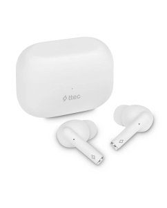 Купить Беспроводные наушники TTEC AirBeat Tone White (2KM144B)  в E-mobi