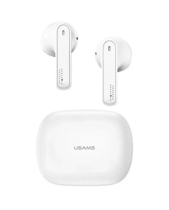 Купить Беспроводные наушники с микрофоном USAMS SM Earbuds BHUSM01 White в E-mobi