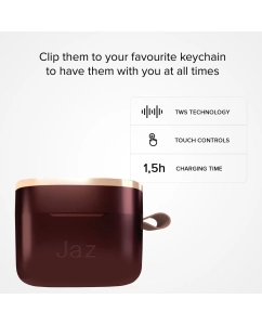 Купить Беспроводные наушники SBS Jaz Airon Pomergranate Red (TEJZEARSETBTR)  в E-mobi