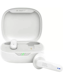 Купить Беспроводные наушники JBL Wave Flex White (JBLWFLEXWHT) в E-mobi