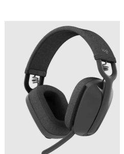 Купить Игровые наушники Logitech Zone Vibe 100 (графитовый) черный (981-001213)  в E-mobi