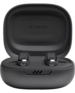 Купить Беспроводные наушники JBL Live Flex Black (JBLLIVEFLEXBLK)  в E-mobi