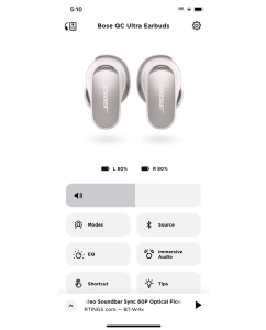 Купить Беспроводные наушники Bose QuietComfort Ultra Earbuds White  в E-mobi