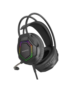 Купить Игровые наушники BOROFONE BO105 черный (BO105 Black)  в E-mobi