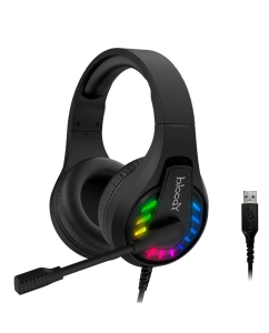 Купить Наушники A4Tech Bloody G230 с микрофоном, чёрные, накладные, 2 м  в E-mobi