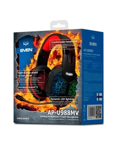 Купить Проводные игровые наушники SVEN AP-U988MV  в E-mobi