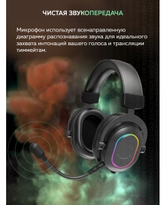 Купить Игровая гарнитура Fifine Gaming Headsets ANC black (H6)  в E-mobi