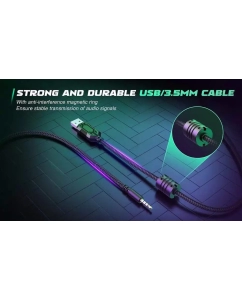 Купить Игровые наушники Fifine Ampligame H9 белый  в E-mobi