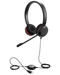 Купить Гарнитура Jabra Evolve 30 II MS Stereo USB Black  в E-mobi
