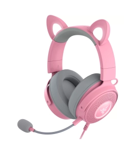Купить Игровые наушники Razer Razer Kraken Kitty V2 Pro, Quartz розовый (RZ04-04510200-R3M1)  в E-mobi
