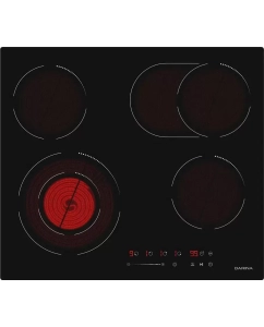 Купить Встраиваемая варочная панель электрическая Darina 6Р Е328 B черный  в E-mobi